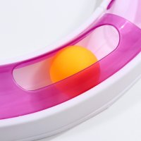 Игрушка для кошек Пижон Круг и волна 7442149 (белый/фиолетовый)