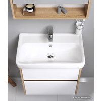  Aqwella Тумба City 60 CI0106DB с умывальником Moduo Slim 60 UM-MOD60SL/1