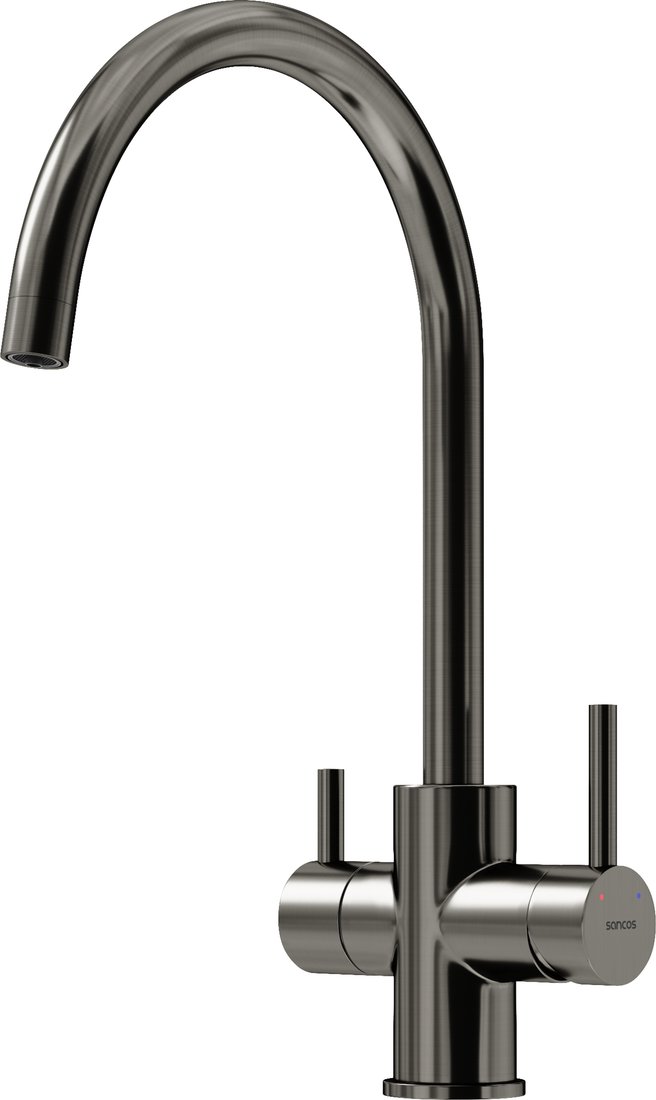 Смеситель Sancos Taper SC4012GG (вороненая сталь)