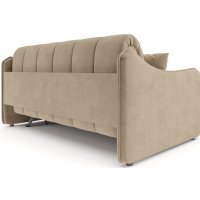 Диван Мебель-АРС аккордеон Давос НПБ 140x200 см M2-113-42 (Vivaldi бежевый)