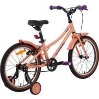 Детский велосипед Stark Foxy Girl 18 2025 (персиковый/сиреневый)