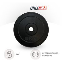 Диск Unixfit d25мм DU5000RUB 5 кг