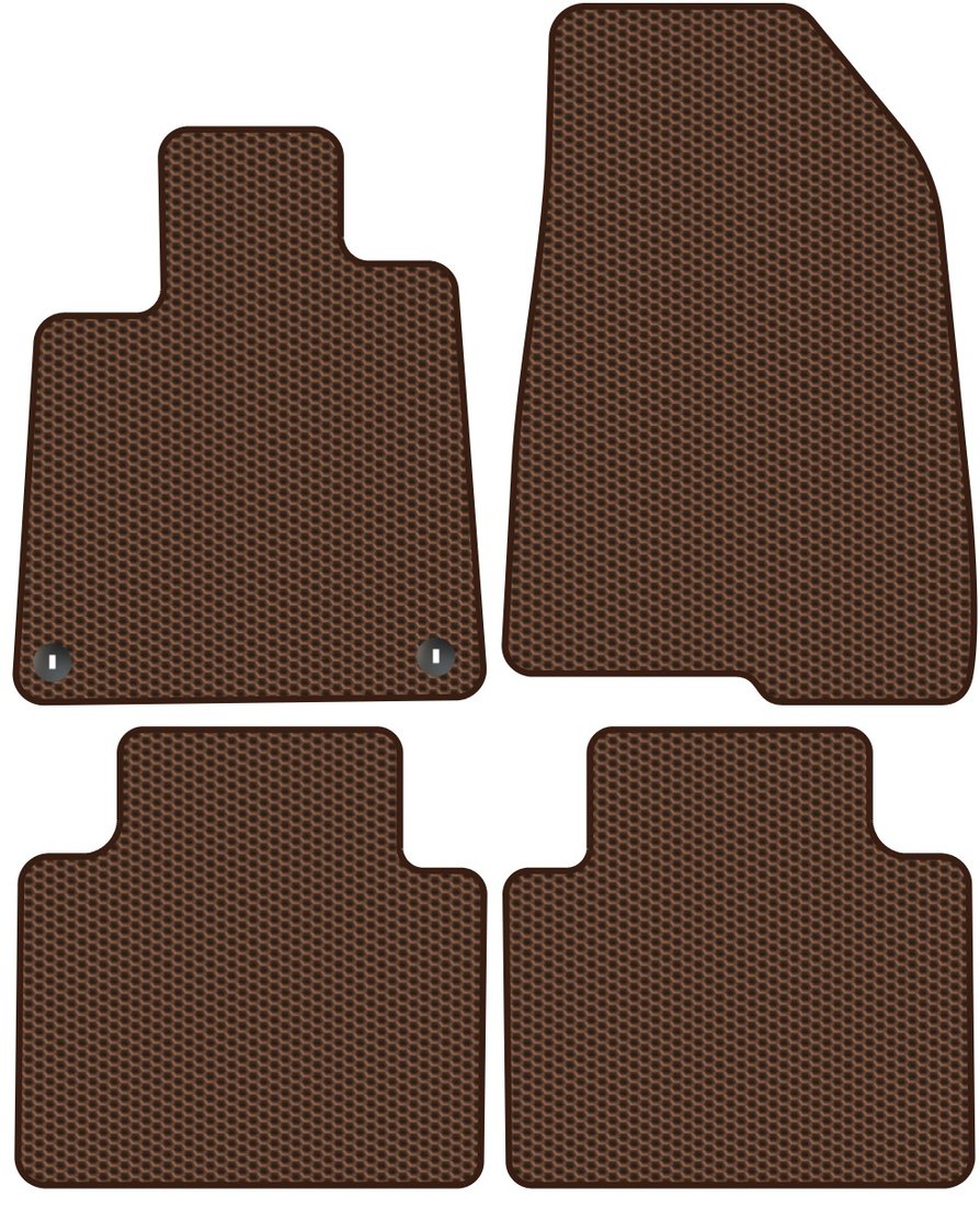 

Комплект ковриков для авто Alicosta Honda Accord X (седан / CV) 2019 - 2022 (коричневый, сота)