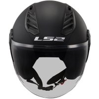Мотошлем LS2 OF616 Airflow 2 Solid (S, черный матовый)
