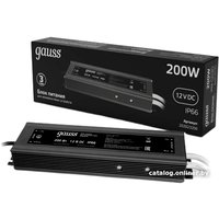 Блок питания Gauss 200W 12V IP66 202023200