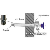 Фитинг Unipump Кран незамерзающий WF-2103 1/2" 3/4"