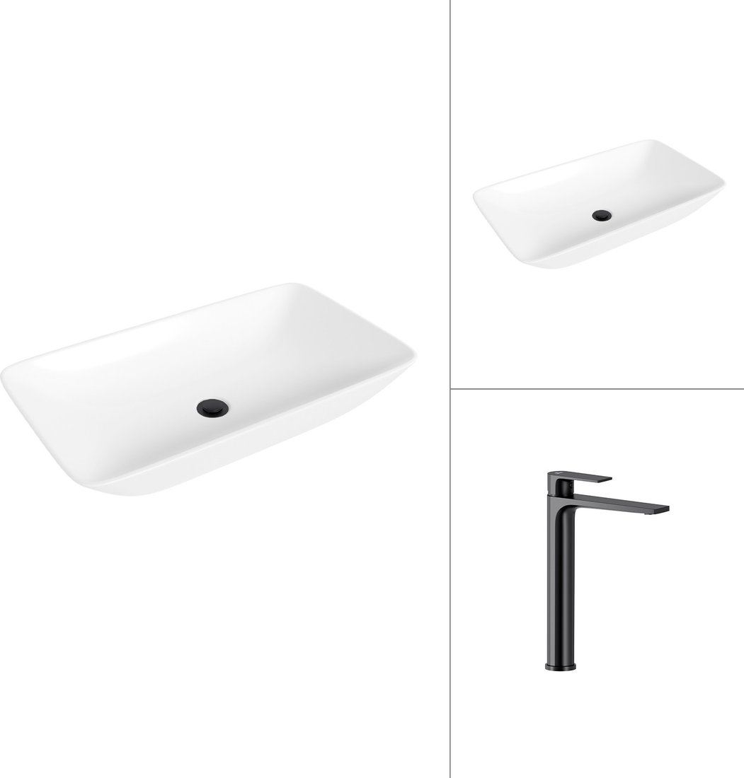 Умывальник Lauter 21886 + Reef 21CK8678BS