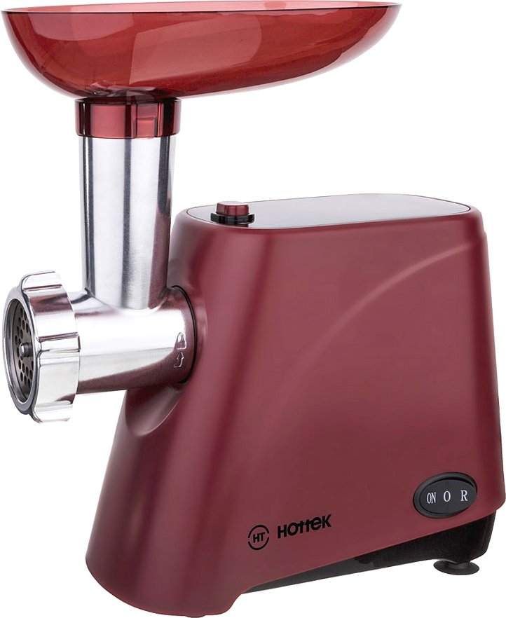 

Мясорубка Hottek HT-976-004 (бордовый)