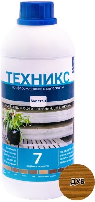 

Пропитка Техникс Акватон 1 кг (дуб)