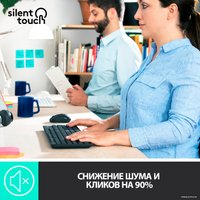 Офисный набор Logitech MK295 Silent Wireless Combo 920-009813 (графитовый)