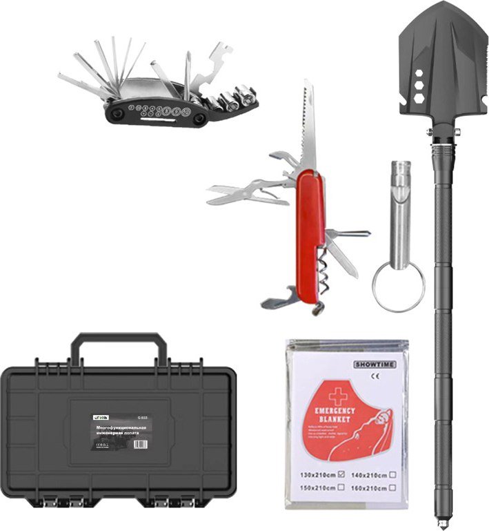

Лопата походная YYC Многофункциональная складная лопата LT-XD14-26G