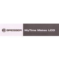 Настенные часы Bresser MyTime Meteotime LCD (черный)