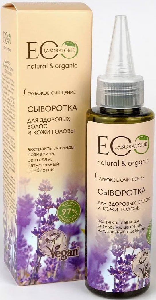 

Сыворотка Ecological Organic Laboratorie Для здоровых волос и кожи головы 100 мл