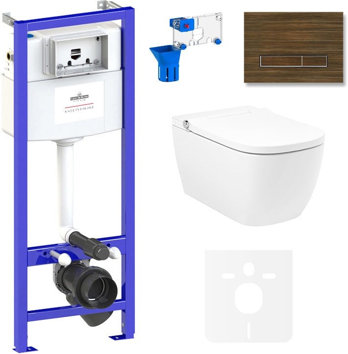 

Унитаз подвесной Lavinia Boho Smart V-Clean 7 в 1 87561129