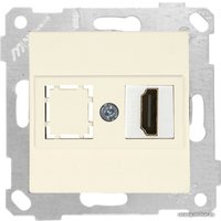 Розетка HDMI Mutlusan Rita 2200-457-0102 (слоновая кость)