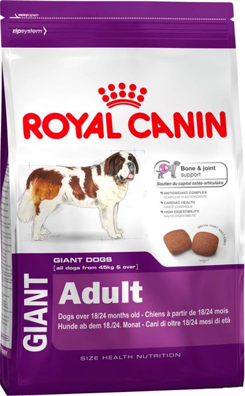 

Сухой корм для собак Royal Canin Giant Adult 15 кг