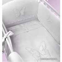 Детский комплект постельного белья Feretti Charme Premium 6 частей (белый)