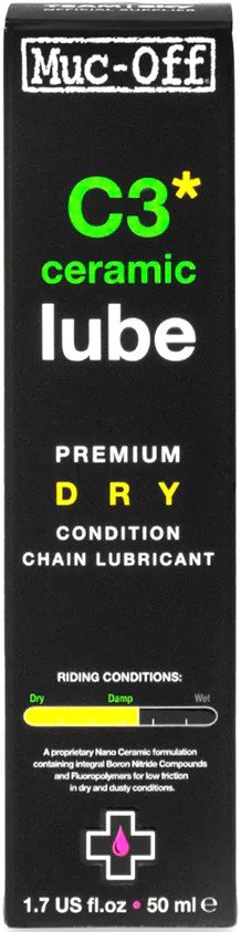 

Смазка для цепи Muc-Off C3 Dry Ceramic 50 мл
