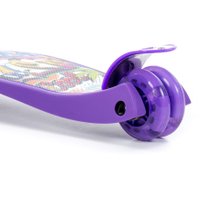 Двухколесный детский самокат Полесье Со складной ручкой 0072C-V1(Ф) (фиолетовый)
