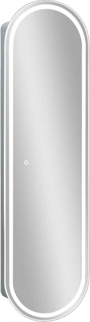 

Континент Шкаф с зеркалом Elmage White Led 45x160
