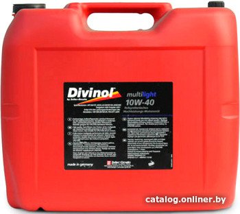 Моторное масло Divinol Multilight 10W-40 20л