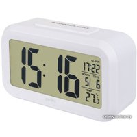 Настольные часы Perfeo Snuz PF-S2166 (белый)