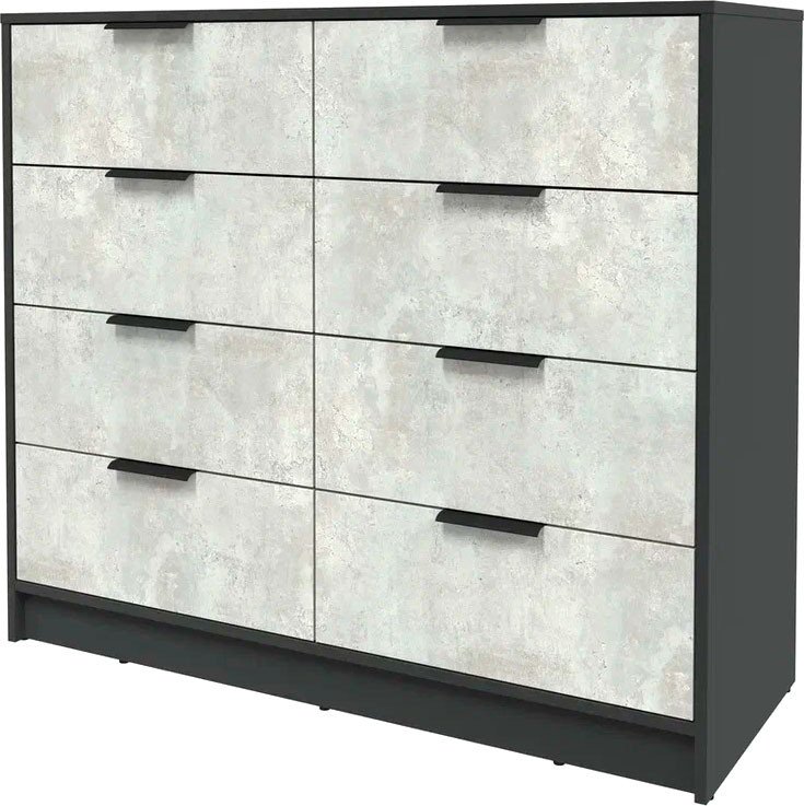 

Комод Интерлиния Концепт КТ-К117 (бетон лайт/антрацит)