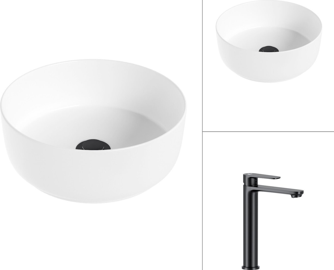 Умывальник Lauter 21499-31 + Moon 21СК8691BS