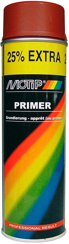 

Автомобильный грунт MoTip Primer 500мл (красный)