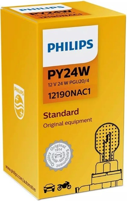

Лампа накаливания Philips 12190NAC1 Vision 1шт
