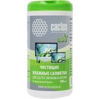Влажные салфетки CACTUS CS-1001PE