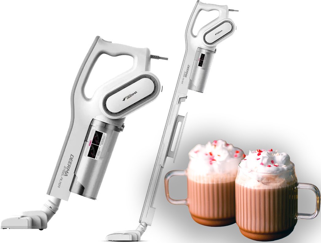 

Пылесос Deerma DX700 (международная версия) + набор кружек Makkua Cup Cozyday MC270