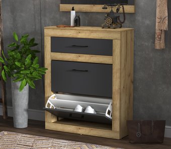 Интерлиния Loft LT-ТПО (дуб золотой/антрацит)