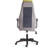 Офисное кресло TetChair Aviator (флок, ткань, олива/серый, 6/7/W-12)