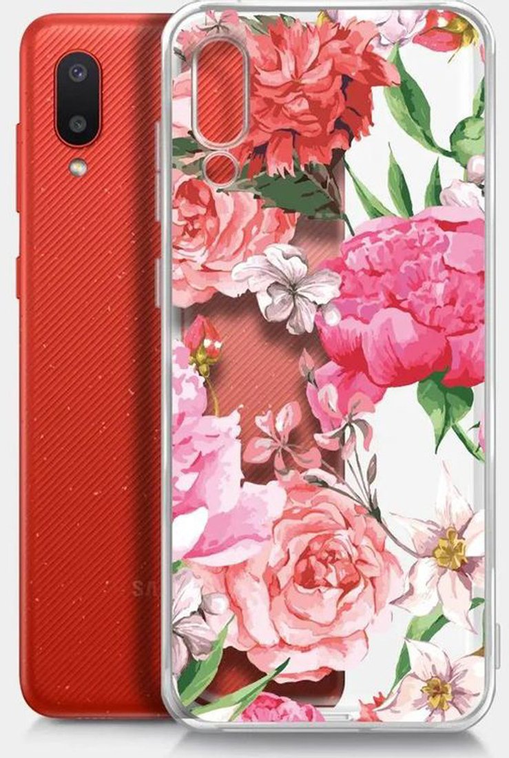 Чехол для телефона BoraSCO ArtWorks для Samsung Galaxy A02 51363 (прозрачный/рисунок)