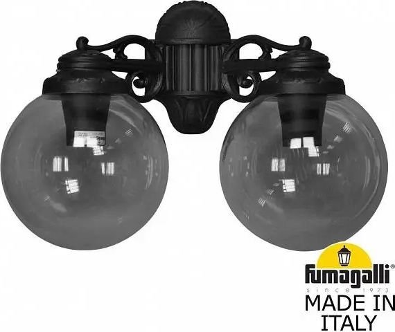 

Уличный настенный светильник Fumagalli Globe 250 FU_G25.141.000.AZF1RDN