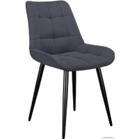 Стул DikLine 206М (B28 антрацит/ножки черные)