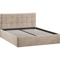 Кровать Трия Джоли Тип 1 универсальный 180x200 (микровелюр Wellmart Dark Beige)
