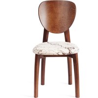 Стул TetChair Diamante мягкое сиденье (коричневый/крекс айвори)