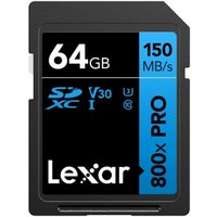 Карта памяти Lexar High-Performance 800x Pro SDXC LSD0800P064G-BNNNG 64GB