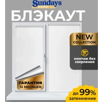 Рулонные шторы Sundays Home LM 167-01 78х215 (белый)
