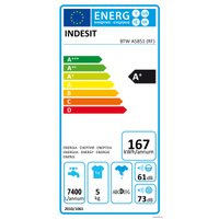 Стиральная машина с вертикальной загрузкой Indesit BTW A5851 (RF)