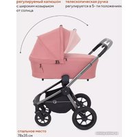Универсальная коляска Rant Flex Pro RA075 2023 (3 в 1, pink)