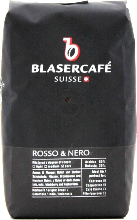 

Кофе Blasercafe Rosso & Nero в зернах 250 г