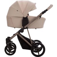 Универсальная коляска BEBETTO Pelpasso Pro (2 в 1, pro 02 kaszmir/светло-бежевая кожа)