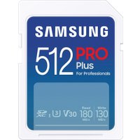 Карта памяти Samsung PRO Plus 2023 SDXC 512GB (с кардридером)