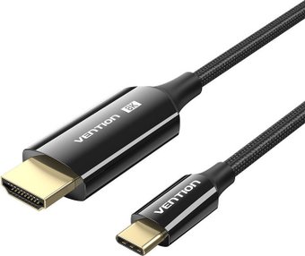 Кабель Vention CRCBH USB Type-C - HDMI (2 м, черный)
