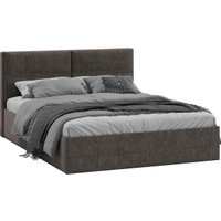 Кровать Трия Глосс универсальная с ПМ тип 1 140x200 (микровелюр Jercy Stone)