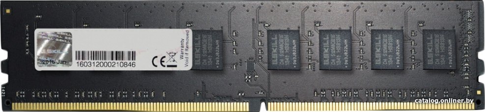 G.Skill Value 8GB DDR4 PC4-19200 F4-2400C17S-8GNT оперативную