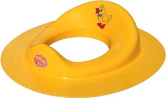 Детская накладка на унитаз Maltex Утенок 1339 (желтый)